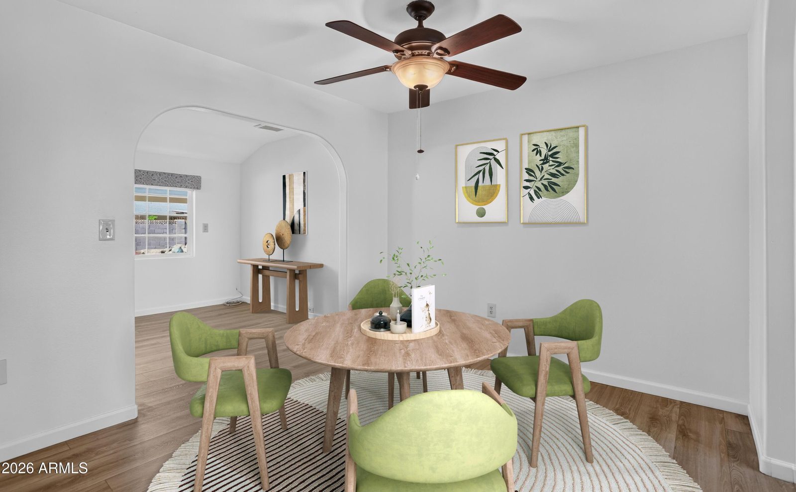 Dining area at 10613 W Meade Dr in Sun City, Arizona