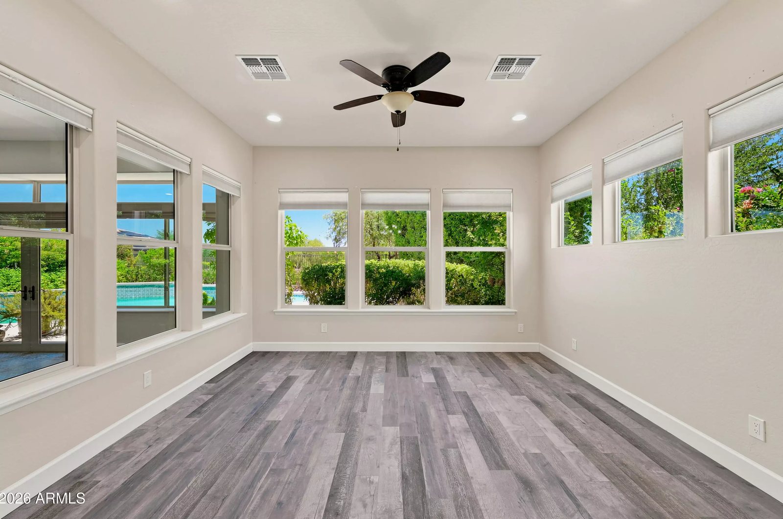 Sunlit flex room with park views in a Litchfield Park, Arizona brokerage listing