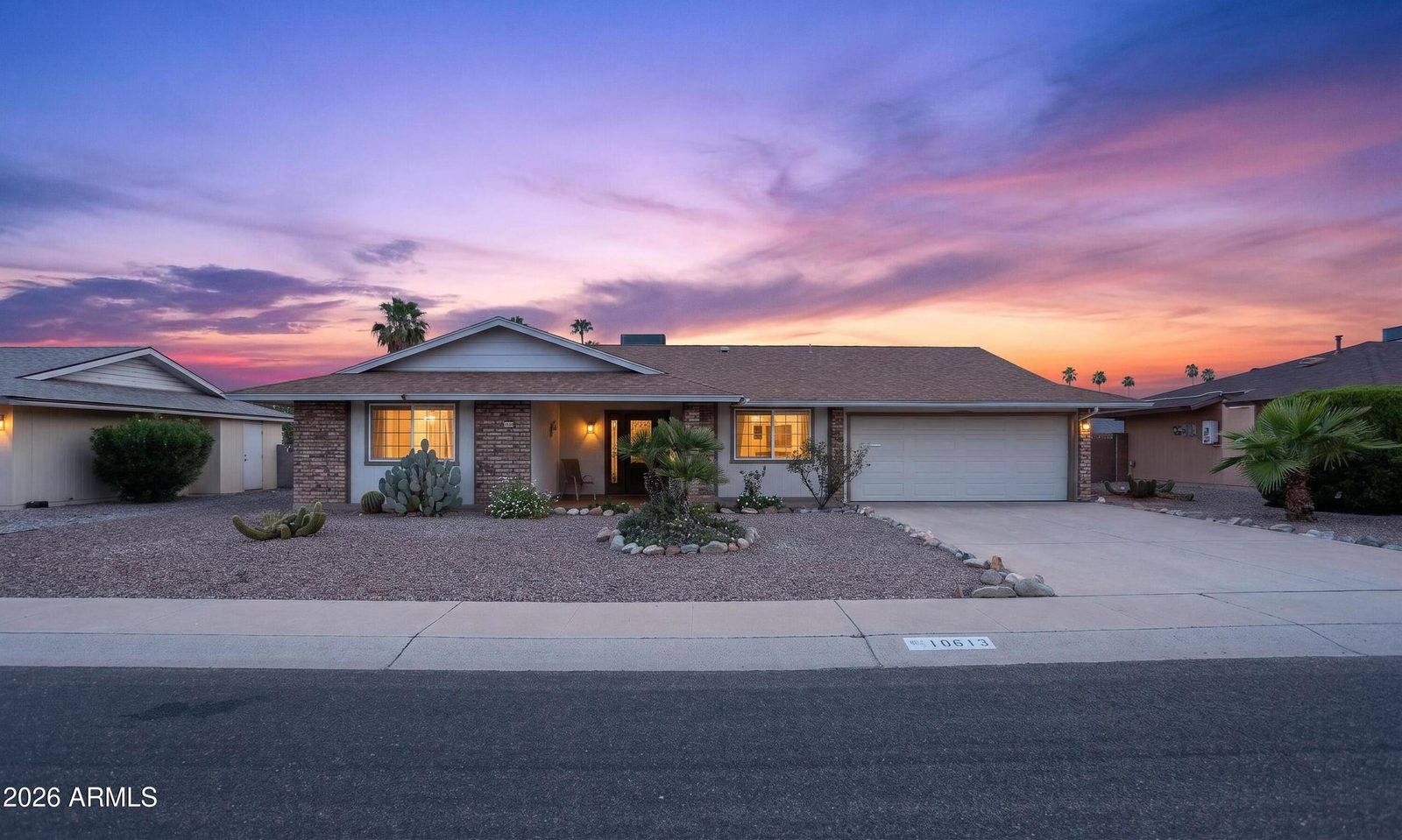 Street view of 10613 W Meade Dr in Sun City, Arizona